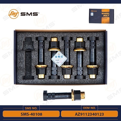 AZ9112340123 SMS-40108 Achterwielbout Sinotruk Howo Chassis Parts
