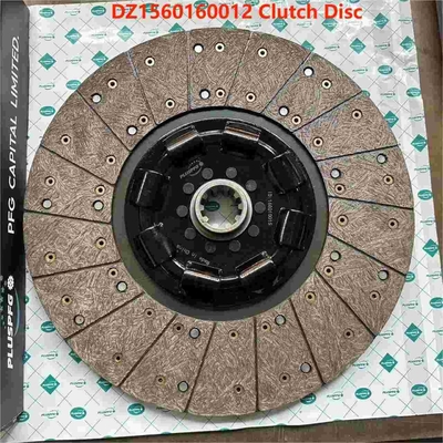 DZ1560160012 430 Shacman Truck Parts Clutch Disc / Driven Disc Assembly Wp10