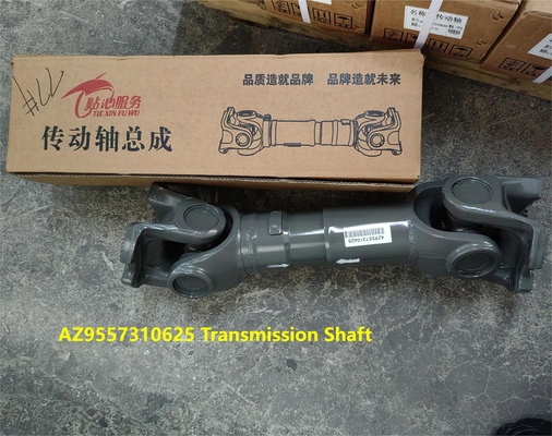 AZ9557310625 Transmissieas HOWO Truck Parts Propeller / Telescopische aandrijfschacht