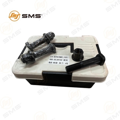 Achterwielbout met moer HOWO Truck parts WG9112340123/99012340123 23*22*132MM